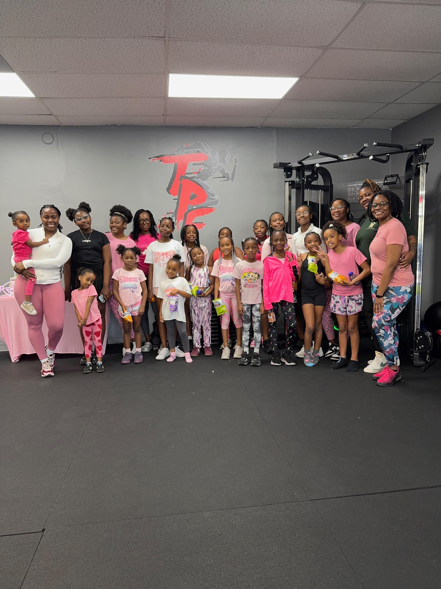 Pretty Girls Pray pink event
